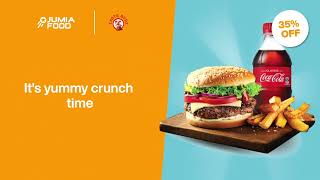 Yummy crunch time with Tastebuds on Jumia Food!