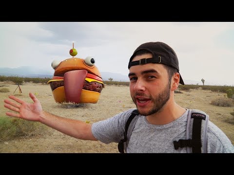 WE FOUND THE FORTNITE DURR BURGER IN REAL LIFE! Video