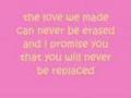 never be replaced - 1st lady 
