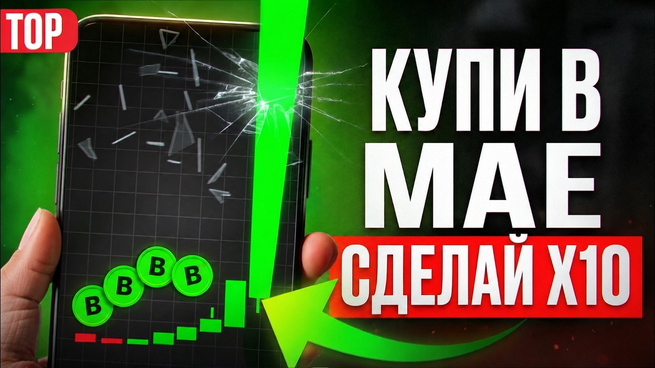 ТОП-7 АЛЬТКОИНОВ НА МАЙ 2026 | ЭТИ МОНЕТЫ ПОКА НЕ ЗАМЕТИЛИ