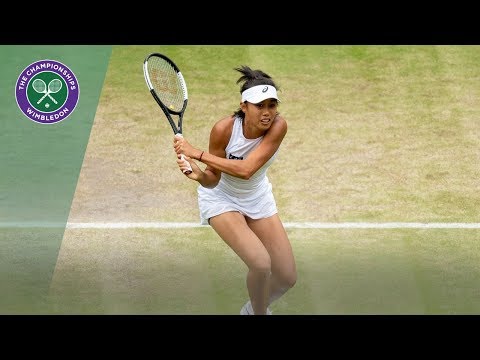 Jogada do dia do HSBC - Zhang Shuai | Wimbledon 2019