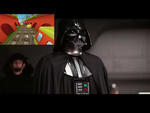 What Happens When Darth Vader Enters the Train Station?