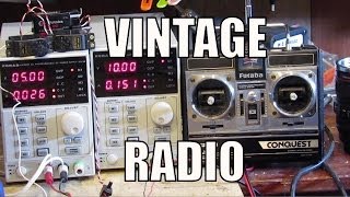 preview picture of video 'Futaba Conquest. Vintage 72MHz AM Radio. RCHacker #63'
