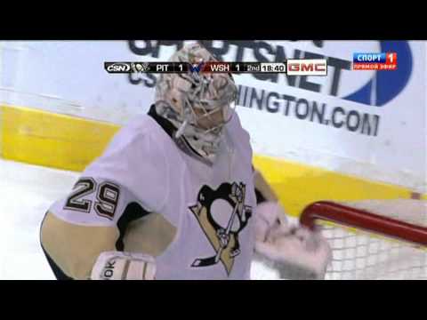 1:1 Goal Jason Chimera ( Penguins & Capitals ) NHL, December 1, 2011