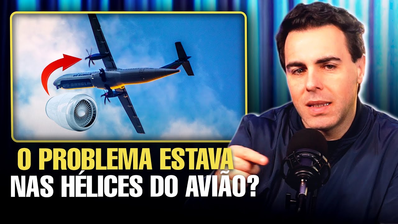 QUEDA DE AVIÃO ATR-72: AVIÕES COM HÉLICES: SÃO REALMENTE MENOS SEGUROS QUE OS COM TURBINAS? #FN