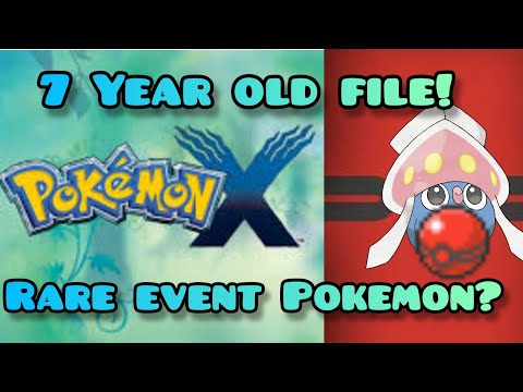 Exploring my 7 Year Old Pokemon X Save file!