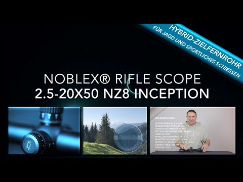 NOBLEX NZ8 - Hybridzielfernrohr für Jagd und sportliches Schießen (DE)