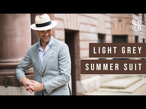 5 Light Grey Suit Combinations For Summer | What To...