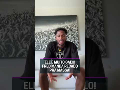 O FRED É GALO DEMAIS! 🐓ELE JÁ MANDOU UM RECADO PARA A MASSA E TÁ VOLTANDO! #shorts