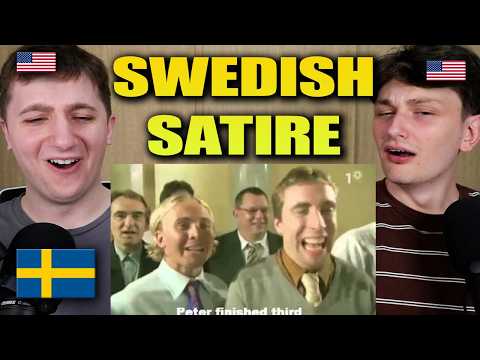 Americans React to Grotesco - Runka Bulle Swedish Sketch Comedy