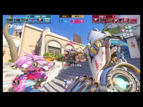 C9 vs Spirit Game 1 | Overwatch Apex 2017 Season 2 Group C | Cloud9 vs Spirit