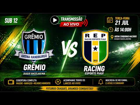 ⚽ Grêmio x Racing Esporte Piauí - COPA DO COELHO