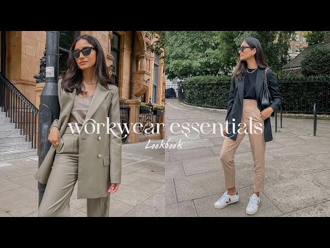 WORKWEAR ESSENTIALS AND OUTFIT IDEAS | LOOKBOOK