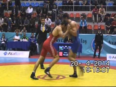 AWFCUP2014 / Turman Eyyubov - Orkhan Nuriyev - GR junior 96 kg gold medal match