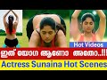 Actress Sunaina Hot Yoga Practice Sunaina Hot Scene VIRAL BITS