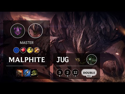 Malphite Jungle vs Warwick - EUW Master Patch 10.16