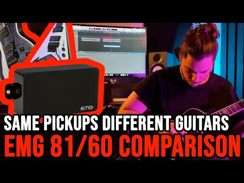 Does Guitar Really Matters? | Comparison of EMG 81/60 on Different Guitars