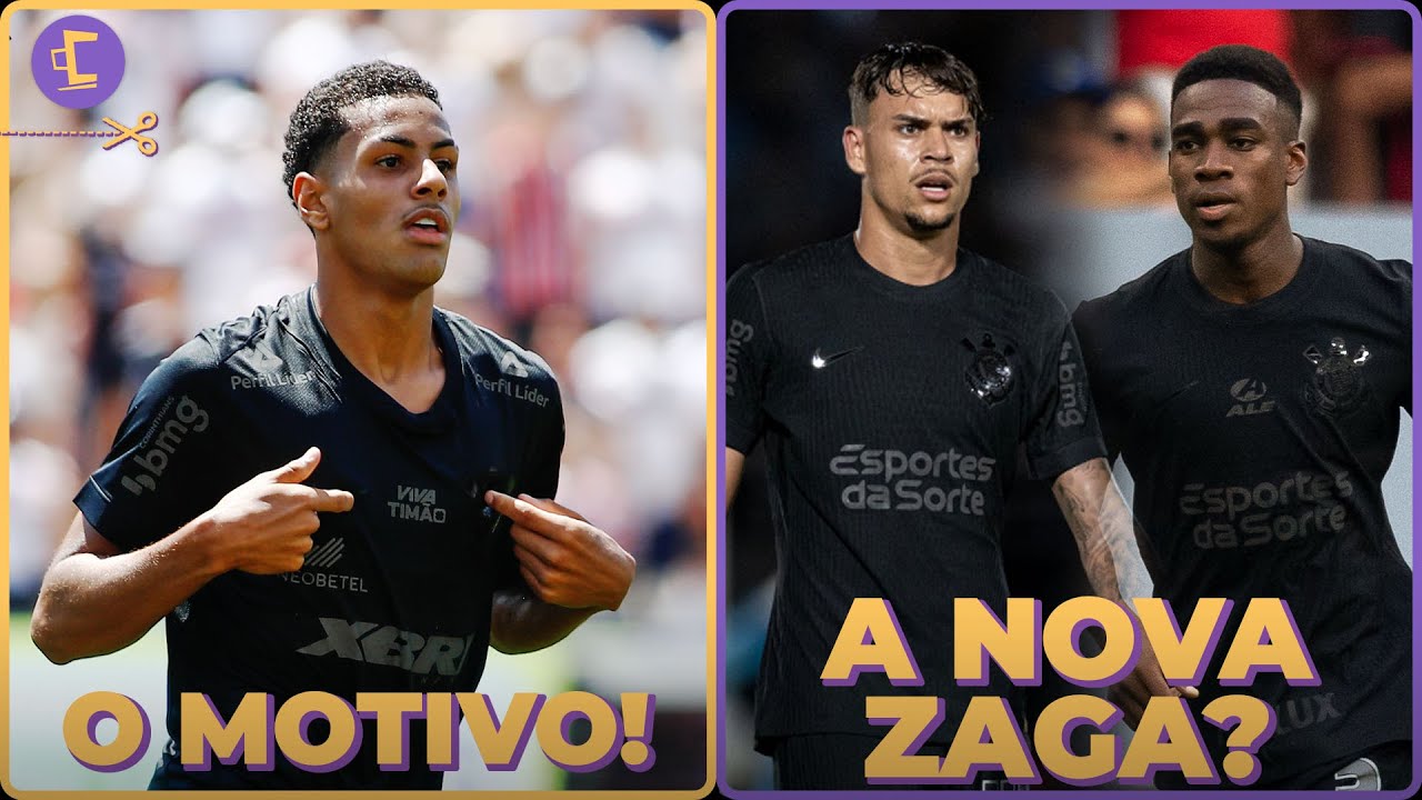 A zaga do Corinthians contra a Ponte pede passagem l O salário é aumento que faz Denner sair