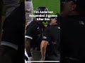 Tim Anderson ejected 3 games after making contact with ump