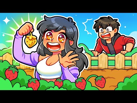 Grow a Garden but I STEAL RARE FRUITS!