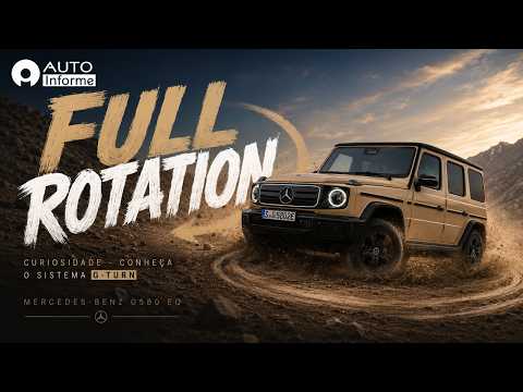 G-Turn: como o Mercedes G 580 gira sobre o próprio eixo