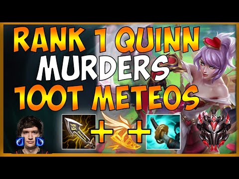 #1 QUINN WORLD SHOWS METEOS THE WAYS OF TOPLANE (HOW TO STOMP) - League of Legends