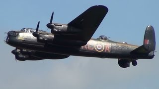preview picture of video 'Avro Lancaster at Abingdon 5th May 2013'
