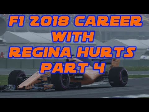 F1 2018 CAREER MODE | WITH REGINA HURTS | PART 4 | "NO TEAM ORDERS"