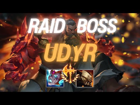 Udyr Jungle is a RAID BOSS in CHALLENGER! | Full Game Commentary