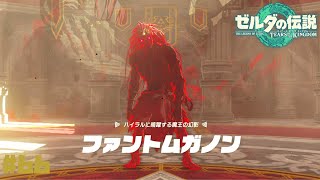 【ゼルダの伝説ティアーズオブザキングダム】偽ゼルダの正体とファントムガノン戦！いざ、ハイラル城へ！ #66【ティアキン】