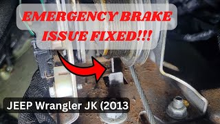 106 -  Jeep Wrangler JK (2013) EMERGENCY BRAKE ISSUE FIXED!!!!