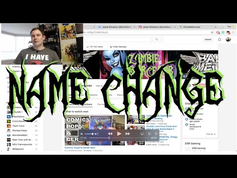 Channel Name Change - Zombie Sorcerer (Jesse Simpson)