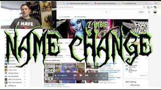 Channel Name Change - Zombie Sorcerer (Jesse Simpson)