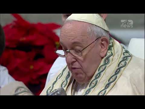 Top News - Mesha e parë e 2023, Papa apel për paqe / ’Kemi nevojë për shpresën si toka për shiun!’
