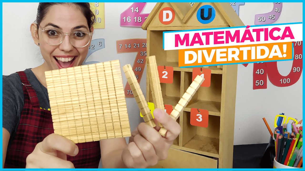 Como ensinar Matemática para as crianças Com Material dourado, jogos e atividades.