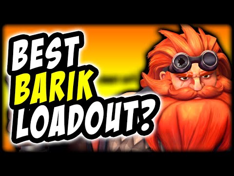 This Shield Spam Loadout for Barik is top notch for Point tanking - Paladins Ranked