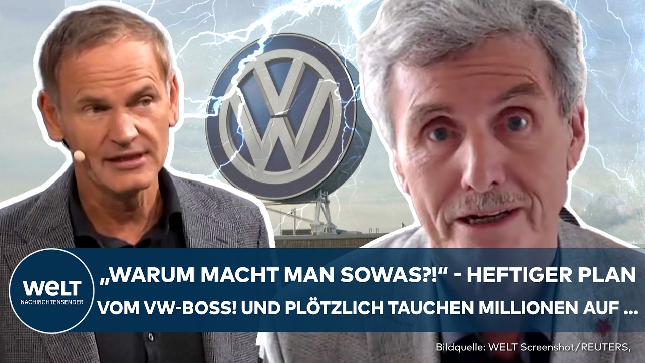 WOLFSBURG: VW-Boss Blume feilt am Hammer-Sparplan! Werksschließung wird real trotz Millionen-Boni