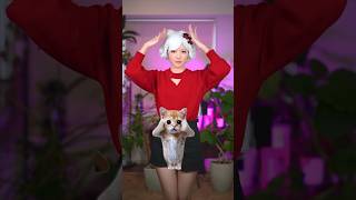 猫と猫で猫ミームダンスしてみた。　　　#shorts