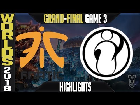 FNC vs IG Highlights Game 3 | Worlds 2018 Grand-final | Fnatic vs Invictus Gaming G3