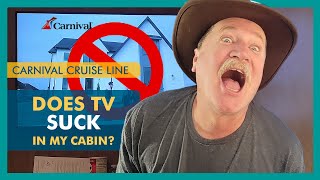 Carnival Cruise Line TV Review – What Can You Watch in Your Cabin?