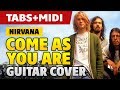 Nirvana - Come As You Are on (How to Play on Acoustic Guitar: Fingerstyle Tabs)