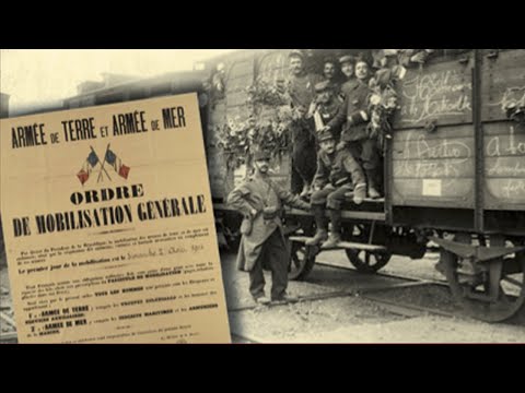 La guerre 1914-1918 - Episode 1 - La guerre est déclarée