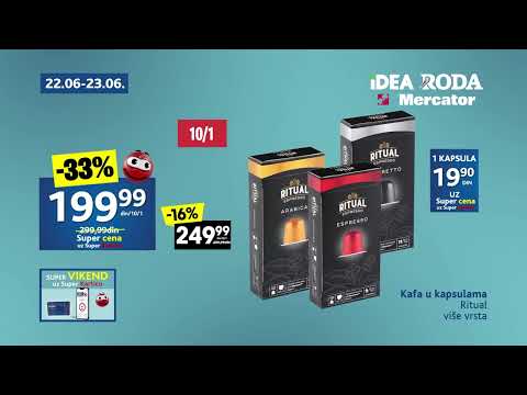 IDEA RODA MERCATOR I Super vikend 22-23.06.2024.