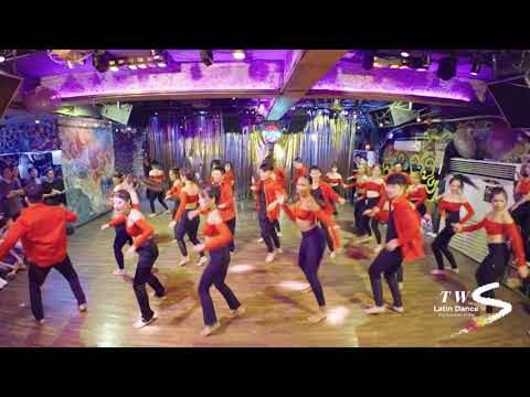 bersy cortez Salsa Shine Boot camp Team B Performance, 베르시 살사 샤인 부트캠프 A팀 공연 - 강남 클럽 강턴 2023.09.09