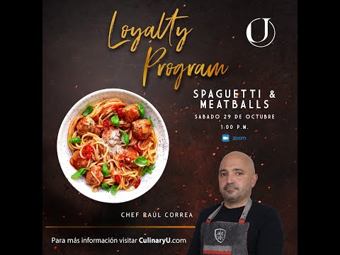 Spaghetti & Meatballs Recipe by Chef Raul Correa