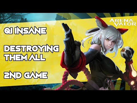 QI INSANE | DESTROYING THEM ALL | 2nd game - Arena of Valor / AoV / RoV / Liên Quân Mobile / 傳說對決