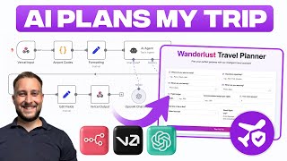 This Travel AI Agent Plans Your Entire Trip in Minutes (No-Code Tutorial)