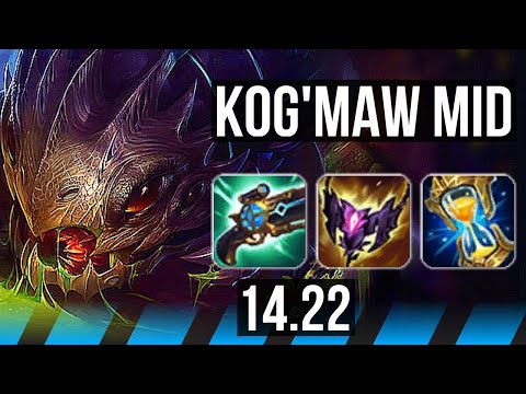 KOG'MAW vs ZIGGS (MID) | NA Master | 14.22