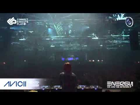 AVICII Live - Tom Hangs ft. Shermanology - Blessed (Avicii Edit) @ Energy The Network 2011