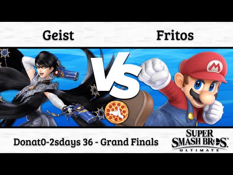 Donat0-2sdays 36: Geist (Bayonetta) vs. Fritos (Mario) - Grand Finals